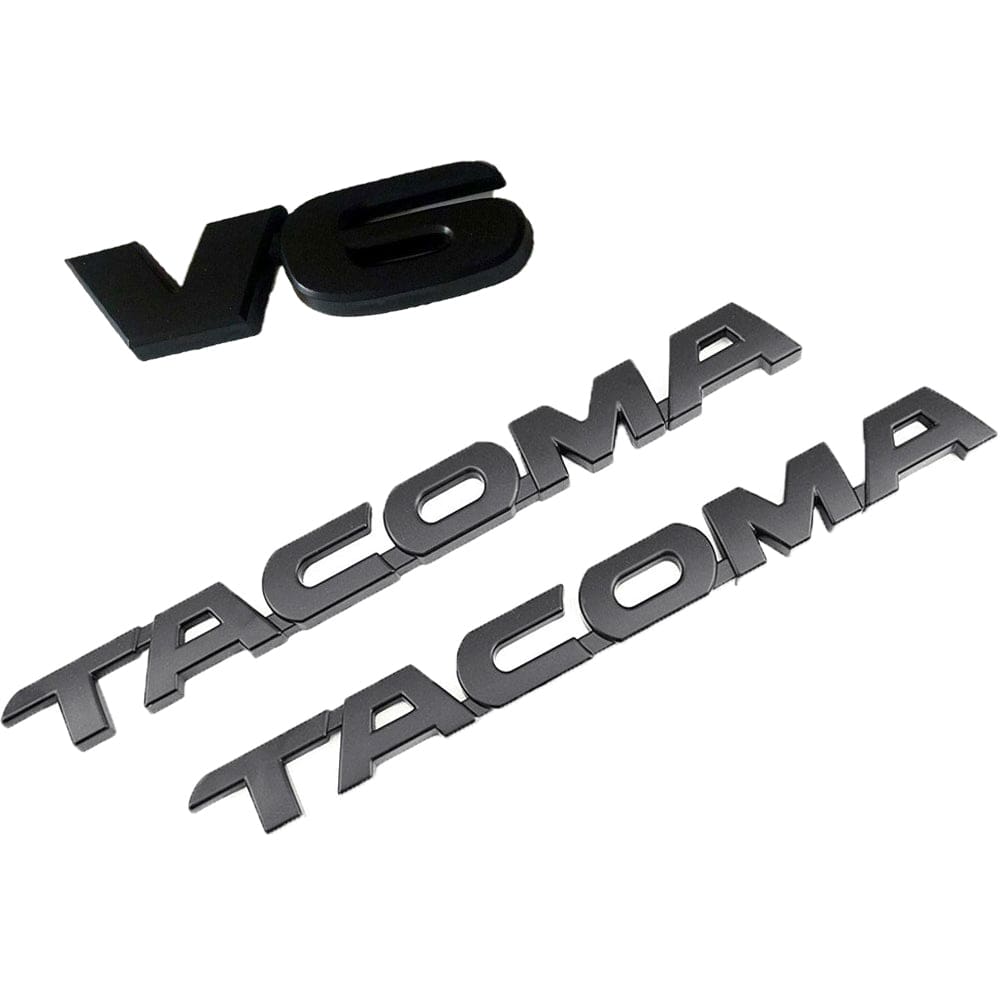 Toyota Tacoma Emblem kit - Tacoma V6 Emblem letter PT948-35180-02
