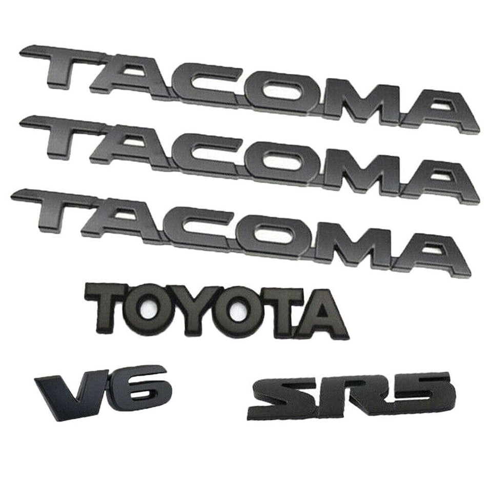 Toyota Tacoma Emblem kit - Toyota Tacoma V6 SR5 Emblem
