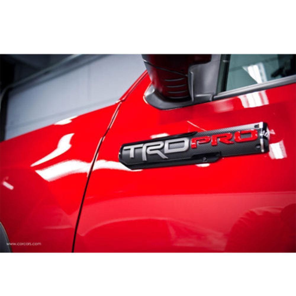 Toyota TRD PRO Door Badge - Tacoma Off Road Sport Emblem Sticker Kit