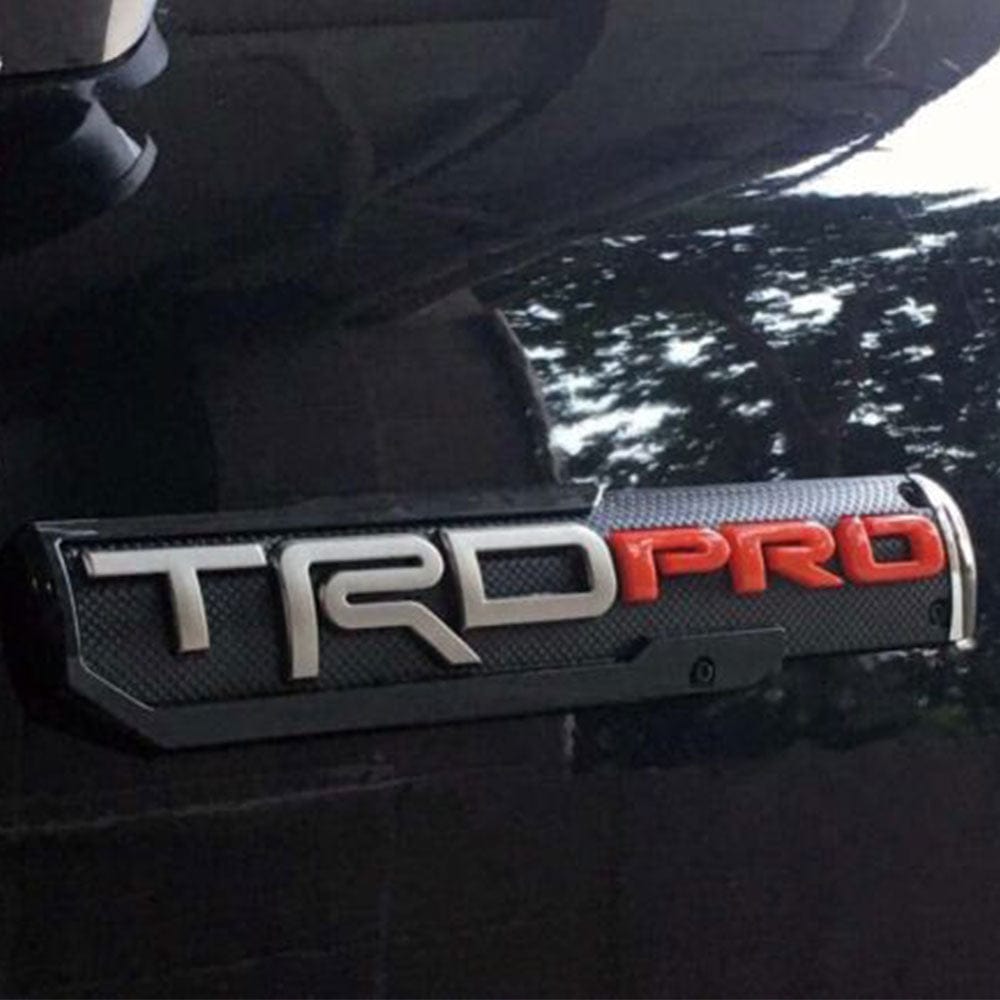 Toyota TRD PRO Door Badge - Tacoma Off Road Sport Emblem Sticker Kit