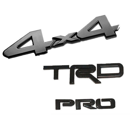 Toyota Trd Pro Emblem kit - TRD Pro, 4x4 Emblem