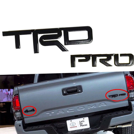 Toyota TRD PRO Emblem Letter Black PT413-00150