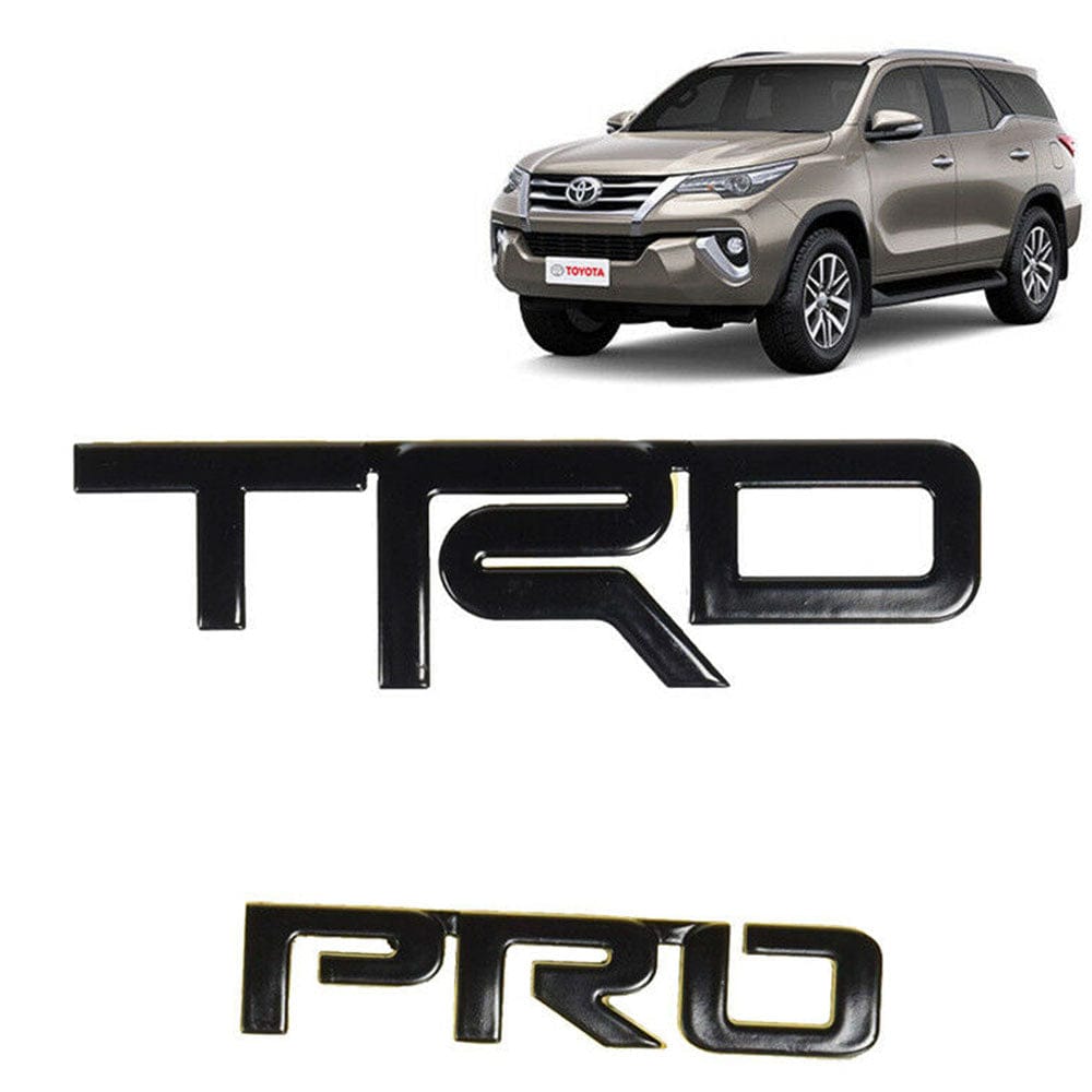 Toyota TRD PRO Emblem Letter Black PT413-00150