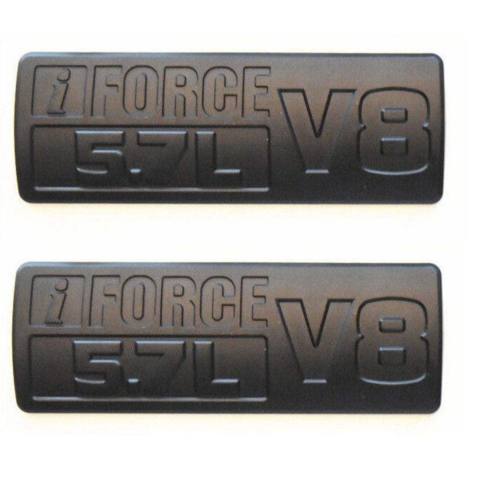 Toyota Tundra Emblem kit - Tundra Iforce5.7 V8 SR5 Matte Black