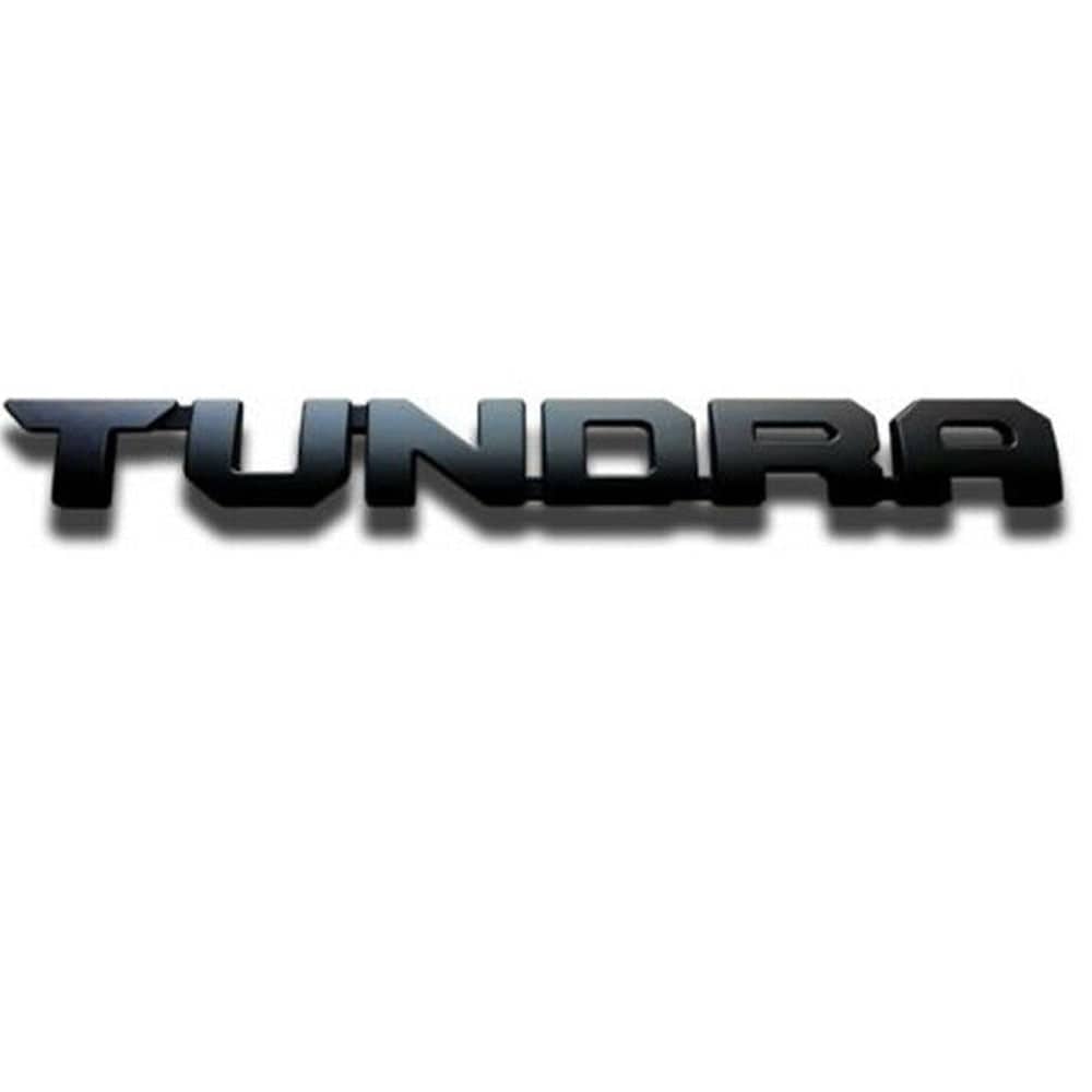 Toyota Tundra Emblem kit - Tundra Iforce5.7 V8 SR5 Matte Black