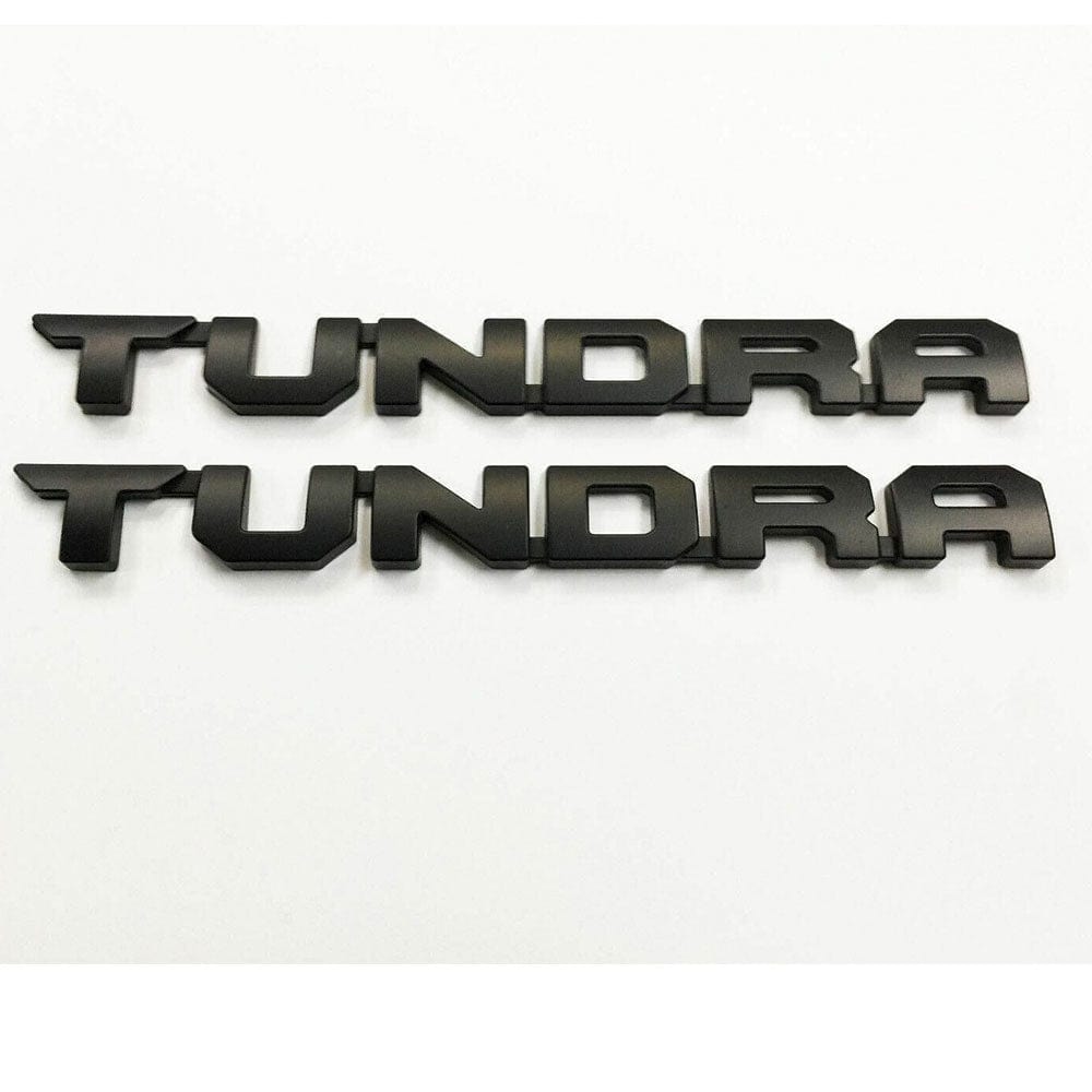 Toyota Tundra Emblem kit - Tundra Iforce5.7 V8 SR5 Matte Black