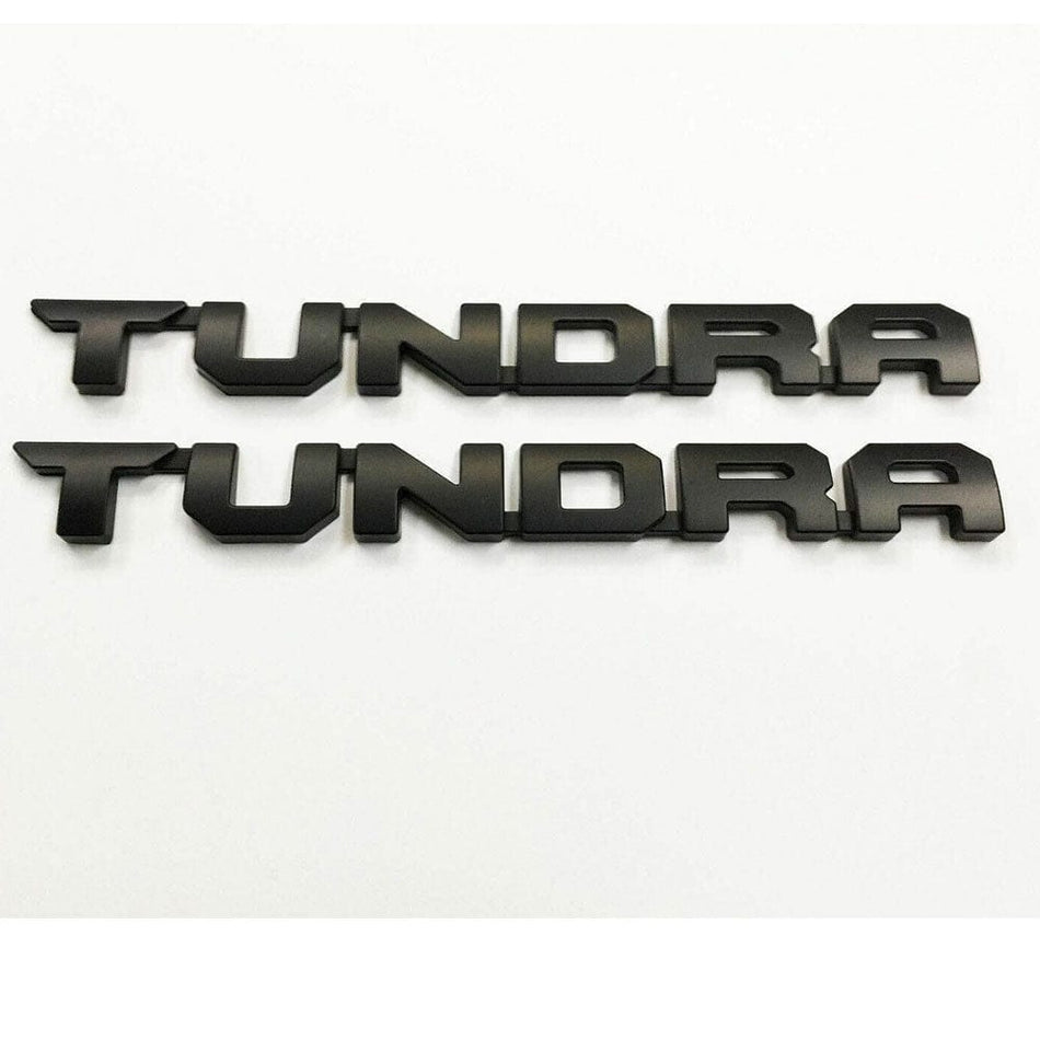 Toyota Tundra Emblem kit - Tundra Iforce5.7 V8 SR5 Matte Black