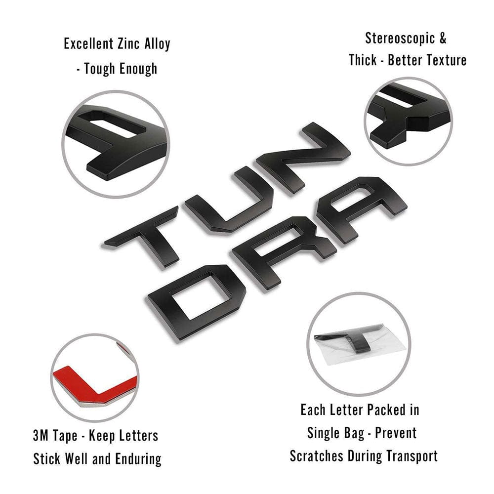 Toyota Tundra Emblem Tailgate Insert Blace PT948-34220-02