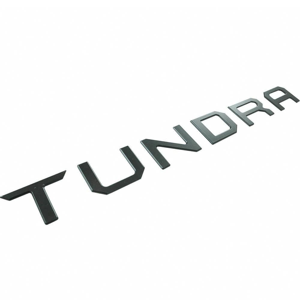 Toyota Tundra Emblem Tailgate Insert Matte Black PT948-34220-02