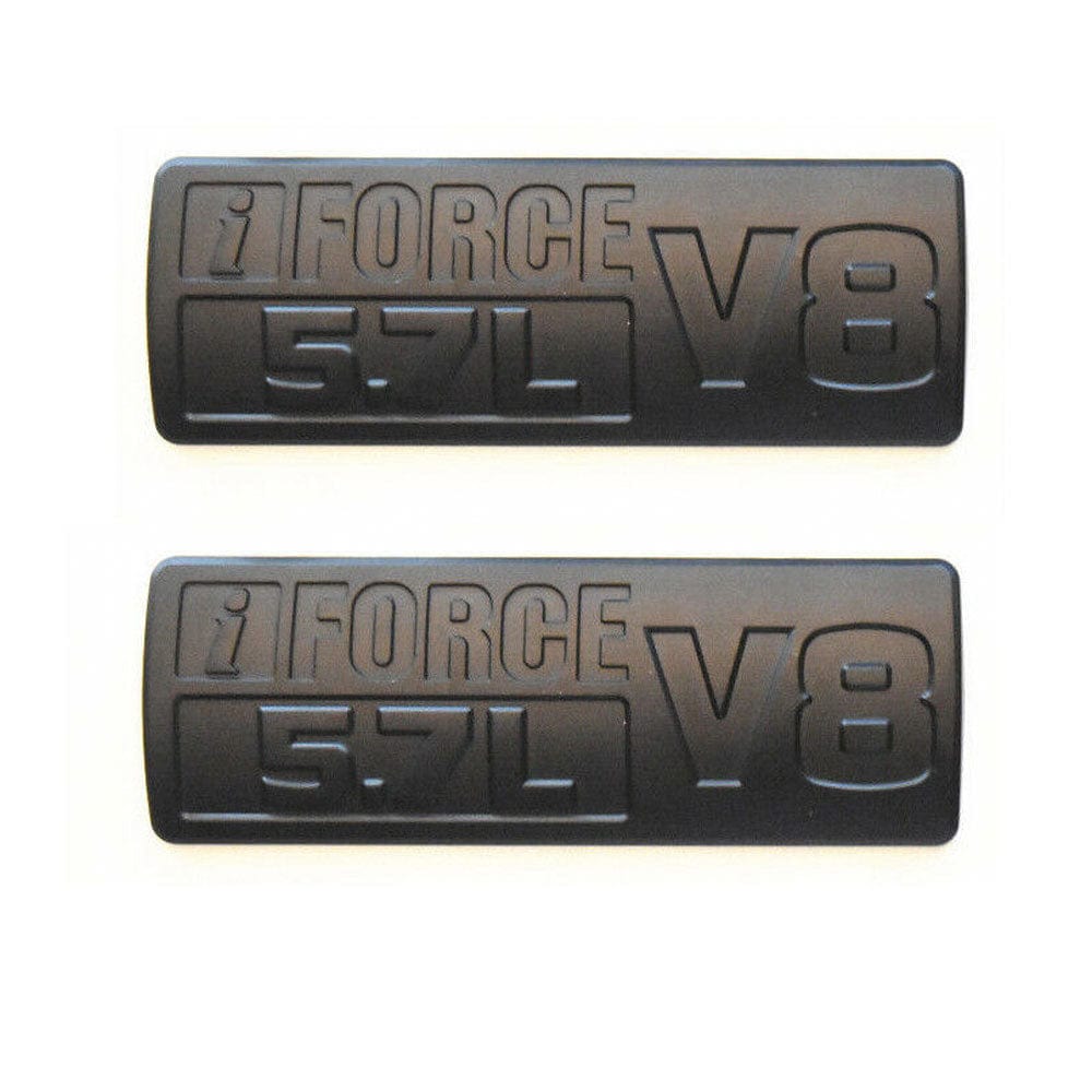 Toyota Tundra Fender Emblem - iForce V8 5.7L 754720C070