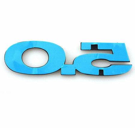 TWO Side Fender Metal Emblems 3D Logo 5.0 Badge Decal For Ford Mustang 2011-2014