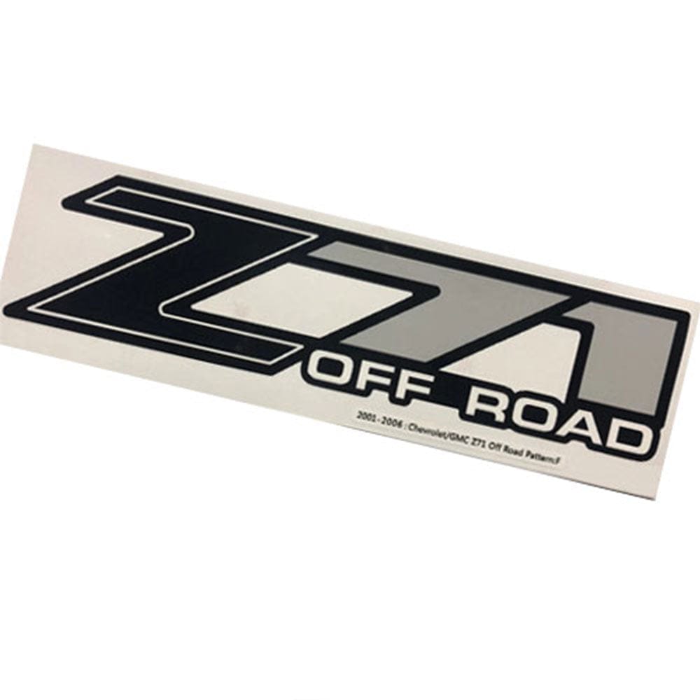 Z71 OFF ROAD sticker Chevy Silverado GMC Sierra 4x4 - set of 2