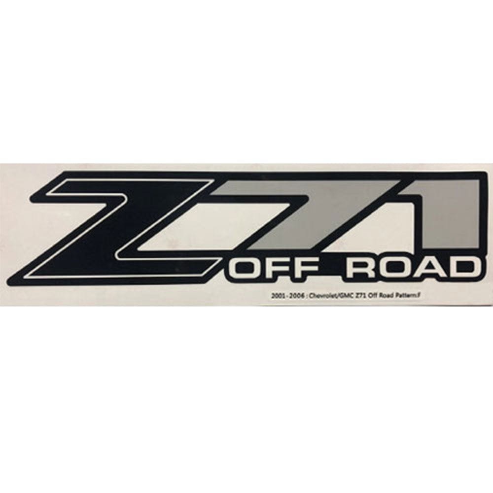 Z71 OFF ROAD sticker Chevy Silverado GMC Sierra 4x4 - set of 2