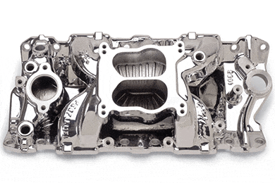 Edelbrock Air Gap Intake Manifold - Free Shipping & Reviews on Edelbrock Performer Air Gap Intake Manifolds