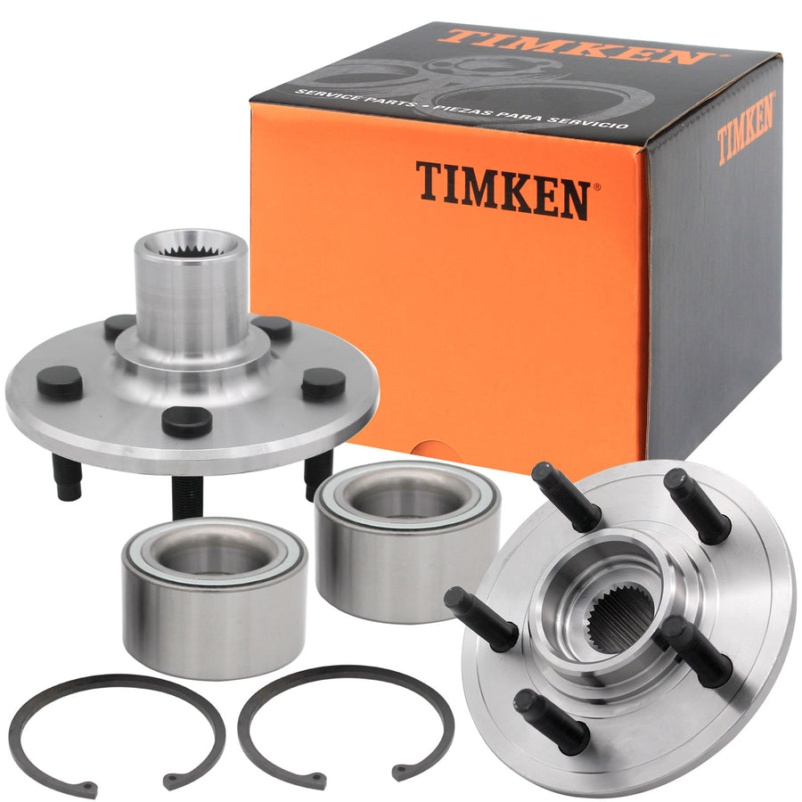 TIMKEN HA590259K Rear Wheel Bearing & Hub For Ford Explorer Mercury Mountaineer Aviator-2pcs