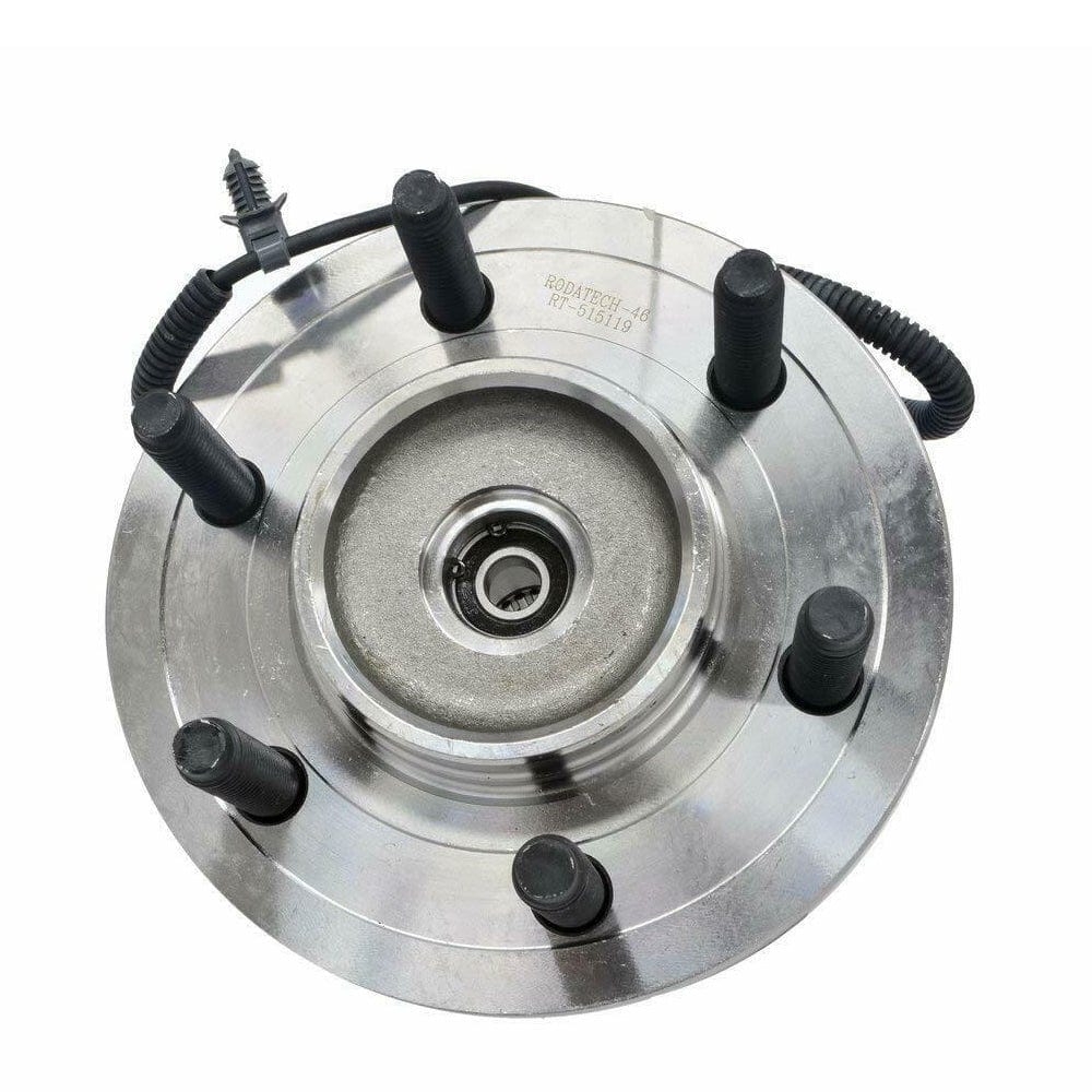 4WD 2pcs Front Wheel Bearing & Hub Assembly for 2009 2010 Ford F-150 6Lugs w/ABS