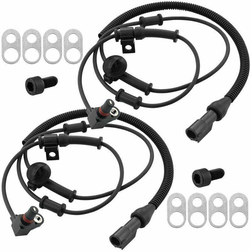 2PCS Front ABS Wheel Speed Sensor For Ford F250 F350 F450 Super Duty Pickup 2WD