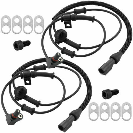 2PCS Front ABS Wheel Speed Sensor For Ford F250 F350 F450 Super Duty Pickup 2WD