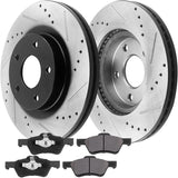 Front Disc Brake Rotors + Brake Pads For Escape Tribute Brakes Rotor Brake Pad