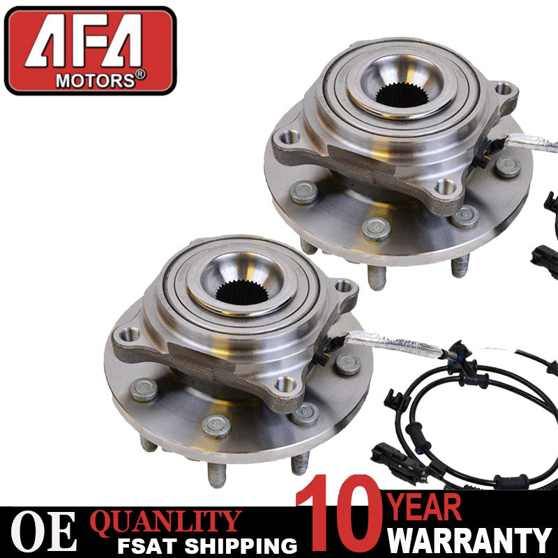 Pair 2 Front Wheel Hub Bearing Assembly for Ram 2500 3500 2013 2014 - 2018 w/ABS