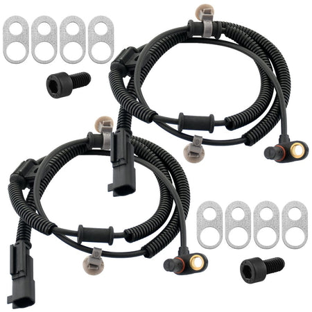 Pair Front ABS Wheel Speed Sensor for 2WD 2015 2016 2017 Ford Expedition 515157