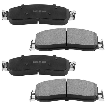 Front Premium Ceramic Brake For 2005 2006-2011 Ford F-350 F-250 Super Duty.