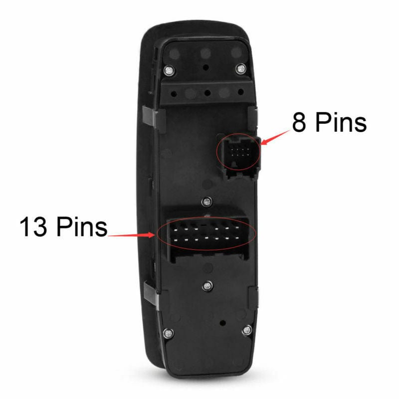 Left Side Power Window Switch for 2008-2012 Jeep Liberty 2008-2012 Dodge Nitro