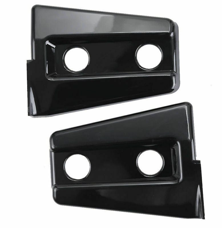 8Pcs ABS Black Door Hinge Covers Trim For 2007-2017 Jeep Wrangler JK JKU 4D