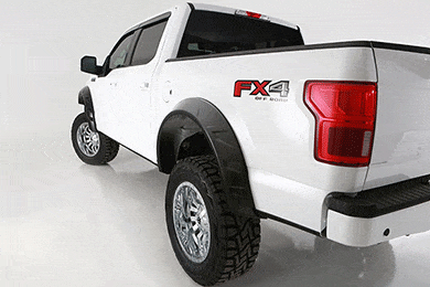 Bushwacker DRT Style Fender Flares - DRT Fender Flares - Free Shipping!