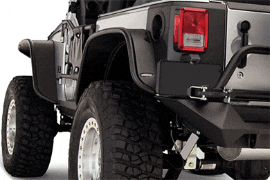 Bushwacker Flat Style Fender Flares, Bushwacker Flat Fender Flares