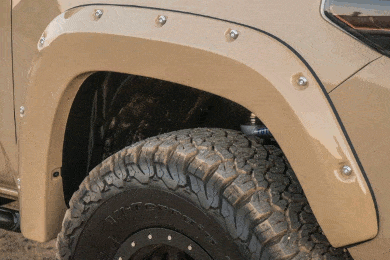 EGR Bolt-On Painted Fender Flares - Paint Matched - FREE SHIPPING!