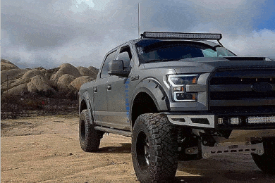 EGR Matte Black Bolt-On Look Fender Flares - FREE SHIPPING