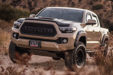 EGR Matte Black Bolt-On Look Fender Flares - FREE SHIPPING