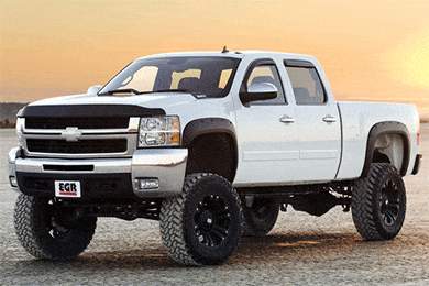 EGR Matte Black Bolt-On Look Fender Flares - FREE SHIPPING