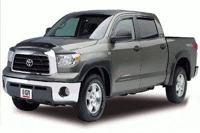 EGR Rugged Style Fender Flares - Easy Install, Rugged Look Truck Flares - Free Shipping!