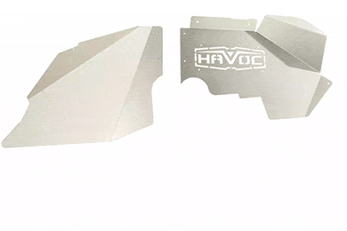 Havoc Offroad Venom Steel Fenders - Front or Rear - 5" Flare Coverage - JK