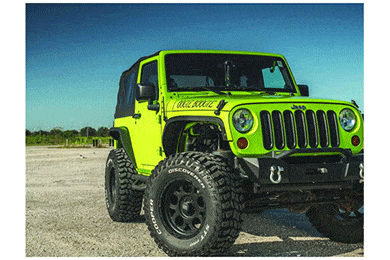 Havoc Offroad Venom Steel Fenders - Front or Rear - 5" Flare Coverage - JK