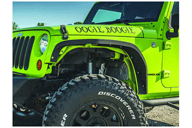 Havoc Offroad Venom Steel Fenders - Front or Rear - 5" Flare Coverage - JK