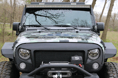 Iron Cross Jeep Fender Flares - Front or Rear Sets - FREE SHIPPING!