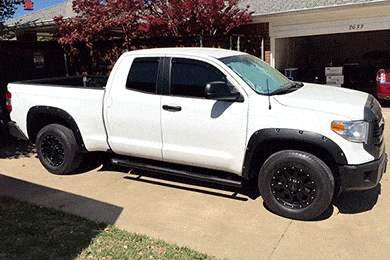 Stampede Ruff Riderz Fender Flares - Stampede Rough Rider Fender Flares