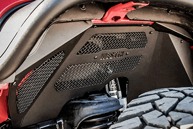Westin Jeep Inner Fenders - Fender Well Protection