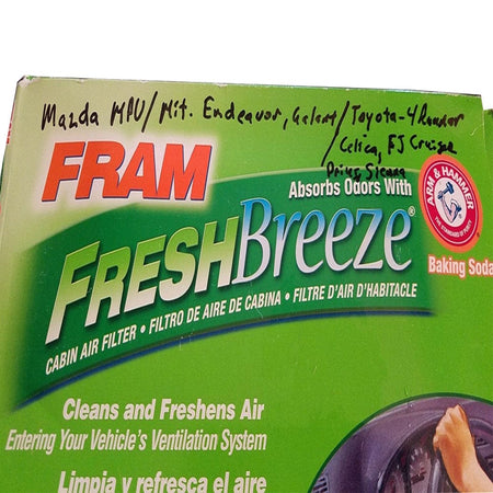 Fram CF9846A Cabin Air Filter-Freshbreeze FOR SUBARU, TOYOTA AND MITSUBISHI