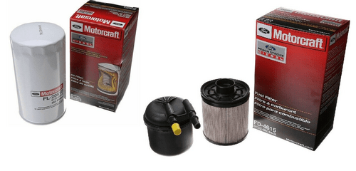 Motorcraft - Ford Oil Fuel Filter kit FL2051S FD4615