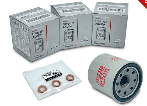 Nissan Oil Filter 15208-65F00 3pcs