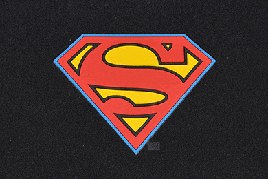 BDK Superman Floor Mats - Superman Logo Car Mats