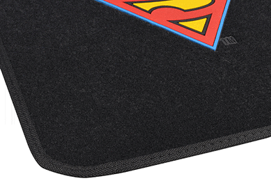 BDK Superman Floor Mats - Superman Logo Car Mats