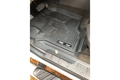 Husky Liners X-Act Contour Floor Liners - Rubber Truck Floor Mats & Liners