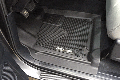 Husky Liners X-Act Contour Floor Liners - Rubber Truck Floor Mats & Liners