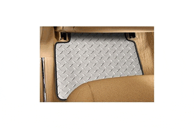 Intro-Tech Automotive Diamond Plate Floor Mats - SHIP FREE