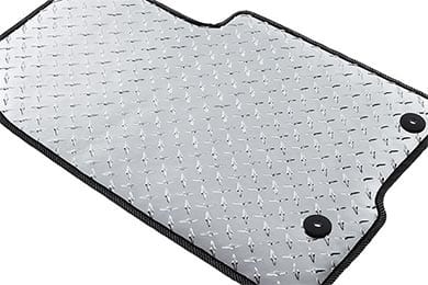 Intro-Tech Automotive Diamond Plate Floor Mats - SHIP FREE